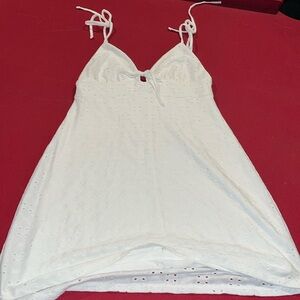 White Short Dress
